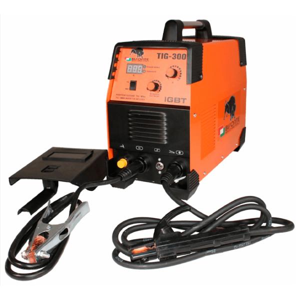 Aparat de sudat Bisonte TIG-300A 400 V cu gaz inert (TIG) / Orange photo 5