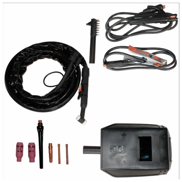 Aparat de sudat Bisonte TIG-300A 400 V cu gaz inert (TIG) / Orange photo 6