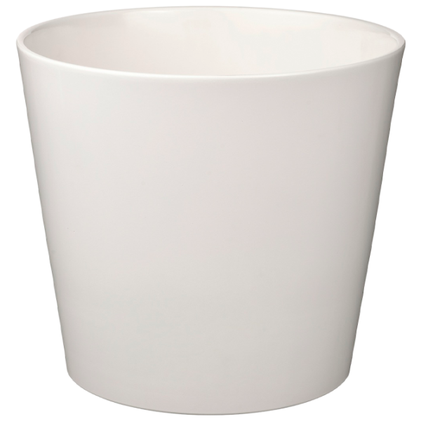 Ghiveci pentru flori Ikea Sojabona White / Ceramică / Pe podea photo 1