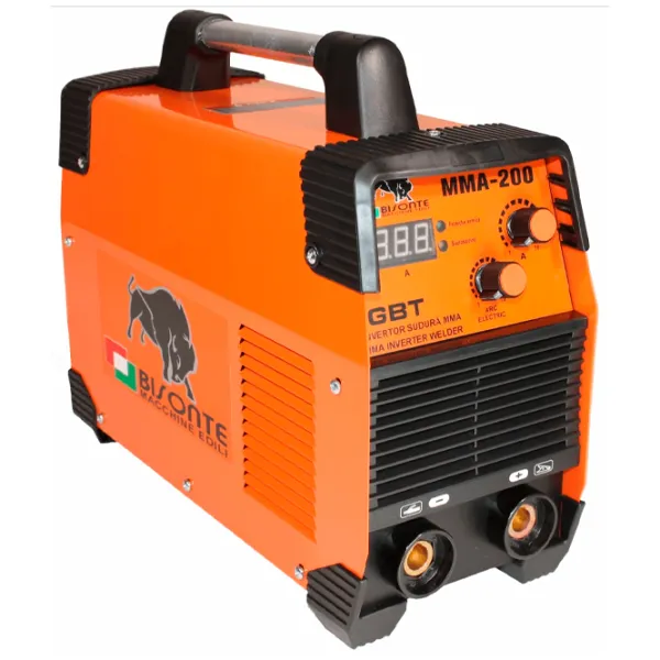 Aparat de sudat Bisonte MMA-200 230 V cu electrod (MMA) / Orange photo 1