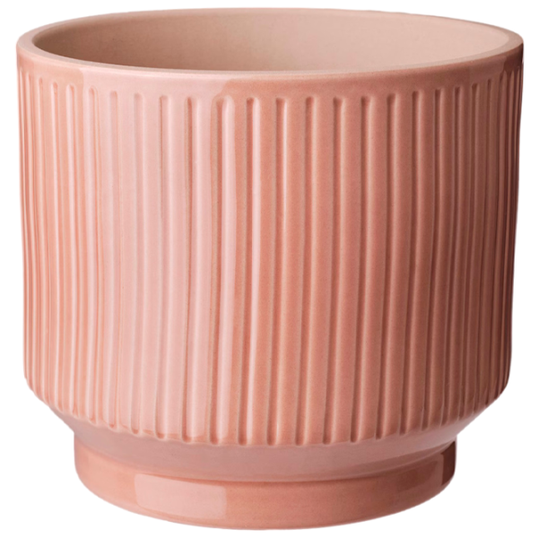 Ghiveci pentru flori Ikea Honungspalm Pink / Ceramică / Pe pervaz photo 1