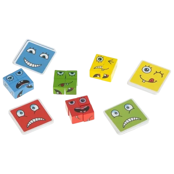 Joc de masă KIK Face Change Rubics Cube 3+/ Joc de logică photo 3 Joc de masă KIK Face Change Rubics Cube 3+/ Joc de logică photo 3