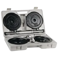 Set gantere Insportline Diplomat 565 20 kg / Cantitatea în set - 10