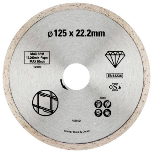 Disc diamantat continuu Stanley STA38007  photo 1