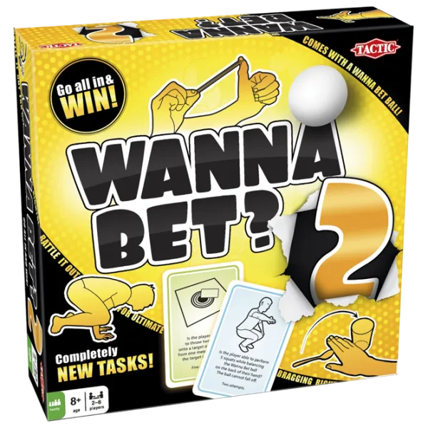 Joc de masă Tactic Wanna Bet 2 8+/ Strategie photo 1