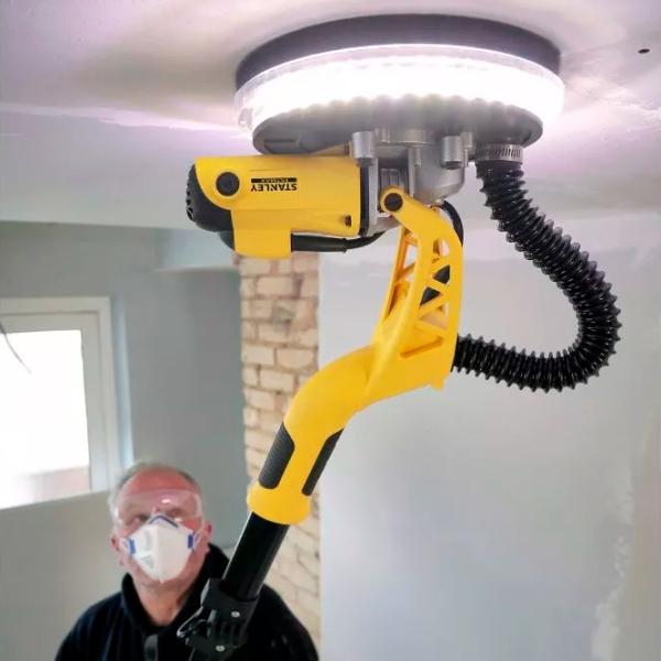 Șlefuitor Stanley SFMEE500S-QS Pentru pereți / 750 W / Yellow photo 7 Șlefuitor Stanley SFMEE500S-QS Pentru pereți / 750 W / Yellow photo 7