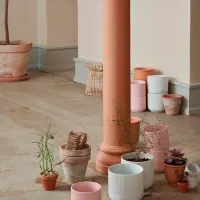 Ghiveci pentru flori Ikea Gradvis Pink / Ceramică / Pe pervaz photo 4