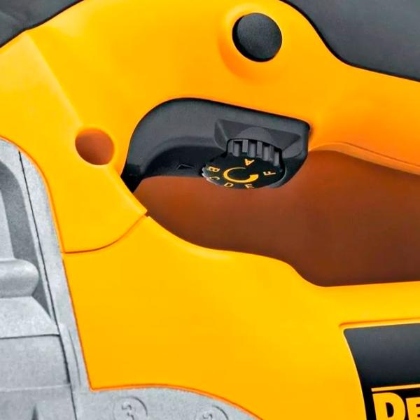 Fierăstrău pentru decupat Dewalt DW331KT 26 mm / Yellow photo 6