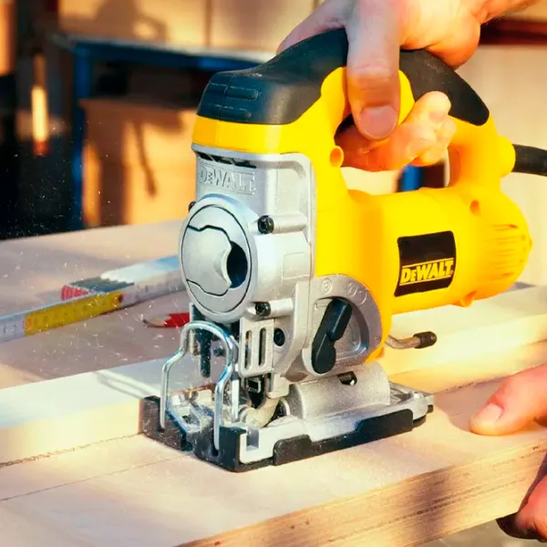 Fierăstrău pentru decupat Dewalt DW331KT 26 mm / Yellow photo 8