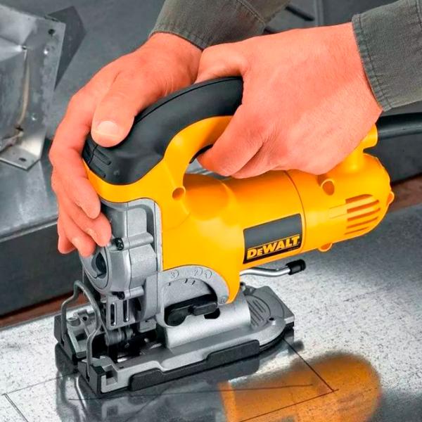 Fierăstrău pentru decupat Dewalt DW331KT 26 mm / Yellow photo 10