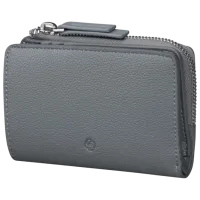 Кошелек для женщин Samsonite Brightbeyond SLG Натуральная кожа / Тёмно-серый