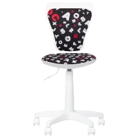 Fotoliu de birou Nowy Styl Ministyle GTS SPR 10 Stofă/ White Multicolor