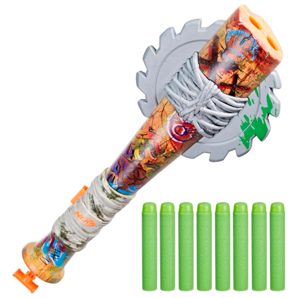 Бластер Hasbro Nerf Zombie Blaster Strikeout F8958 8+ / Стрел / Разноцветный photo 1 Бластер Hasbro Nerf Zombie Blaster Strikeout F8958 8+ / Стрел / Разноцветный photo 1