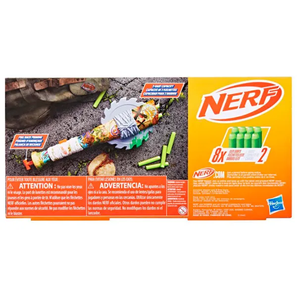 Бластер Hasbro Nerf Zombie Blaster Strikeout F8958 8+ / Стрел / Разноцветный photo 3 Бластер Hasbro Nerf Zombie Blaster Strikeout F8958 8+ / Стрел / Разноцветный photo 3