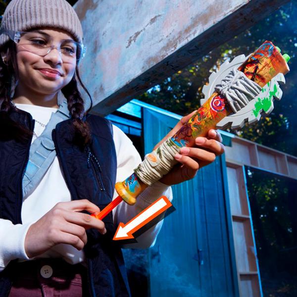 Бластер Hasbro Nerf Zombie Blaster Strikeout F8958 8+ / Стрел / Разноцветный photo 4 Бластер Hasbro Nerf Zombie Blaster Strikeout F8958 8+ / Стрел / Разноцветный photo 4