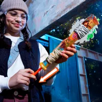 Blaster Hasbro Nerf Zombie Blaster Strikeout F8958 8+ / Săgeți / Multicolor photo 4