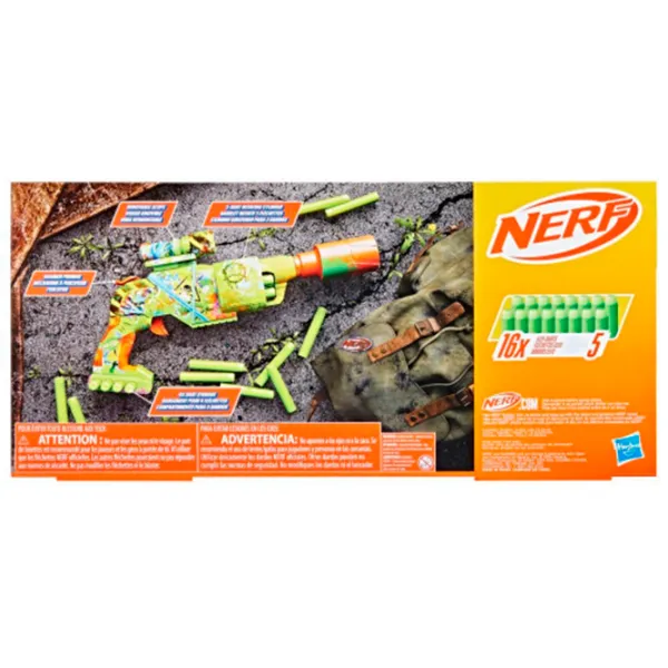 Бластер Hasbro Nerf Zombie Blaster Driller F8960 8+ / Стрел / Зеленый photo 3
