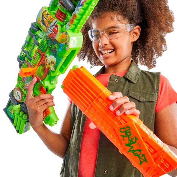 Бластер Hasbro Nerf Zombie Blaster Corrupter F8962 8+ / Стрел / Зеленый photo 8 Бластер Hasbro Nerf Zombie Blaster Corrupter F8962 8+ / Стрел / Зеленый photo 8