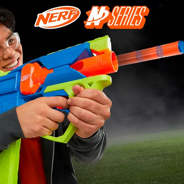 Бластер Hasbro Nerf N Series Blaster Sprinter F8625 8+ / Стрел / Зеленый photo 3 Бластер Hasbro Nerf N Series Blaster Sprinter F8625 8+ / Стрел / Зеленый photo 3