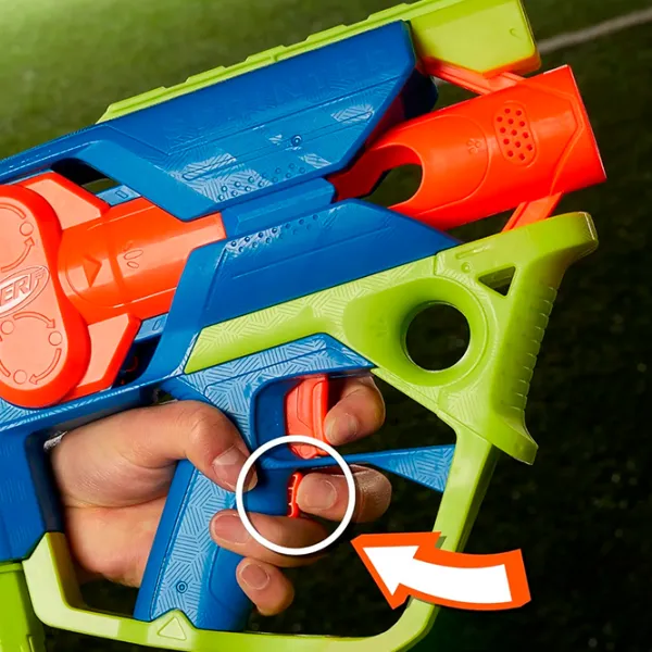 Бластер Hasbro Nerf N Series Blaster Sprinter F8625 8+ / Стрел / Зеленый photo 4 Бластер Hasbro Nerf N Series Blaster Sprinter F8625 8+ / Стрел / Зеленый photo 4
