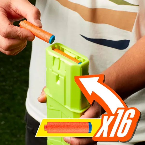 Бластер Hasbro Nerf N Series Blaster Sprinter F8625 8+ / Стрел / Зеленый photo 7 Бластер Hasbro Nerf N Series Blaster Sprinter F8625 8+ / Стрел / Зеленый photo 7