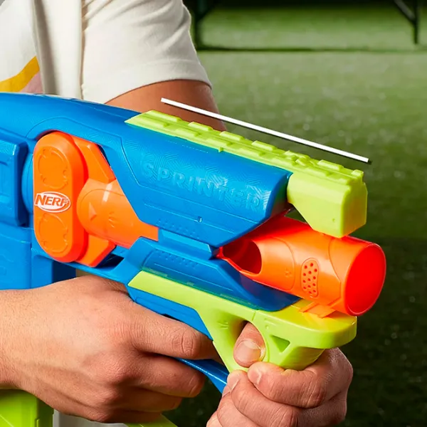 Бластер Hasbro Nerf N Series Blaster Sprinter F8625 8+ / Стрел / Зеленый photo 8 Бластер Hasbro Nerf N Series Blaster Sprinter F8625 8+ / Стрел / Зеленый photo 8