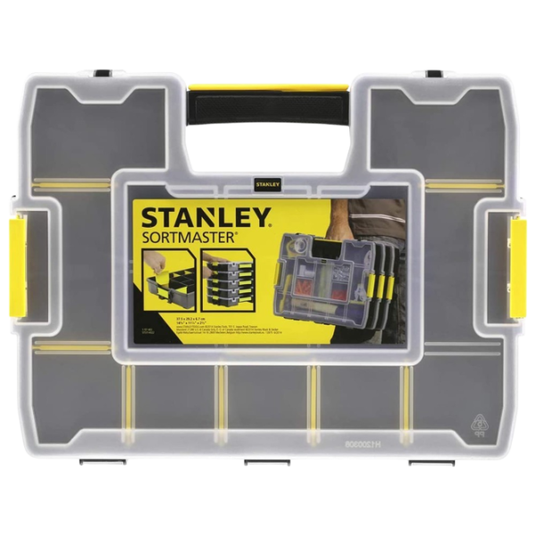 Cutie de depozitare Stanley Sort Master Junior 1 bucată Plastic photo 1 Cutie de depozitare Stanley Sort Master Junior 1 bucată Plastic photo 1