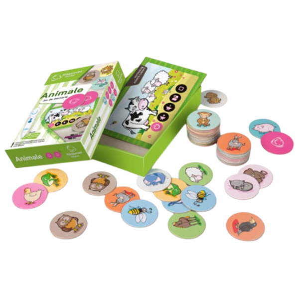 Развивающий набор Raspundel Istetel Memory Game Animals 3+/ Память photo 2