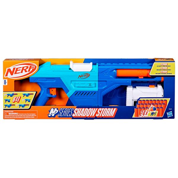 Бластер Hasbro Nerf N Series Blaster Shadow Storm F8635 8+ / Стрел / Синий photo 5 Бластер Hasbro Nerf N Series Blaster Shadow Storm F8635 8+ / Стрел / Синий photo 5