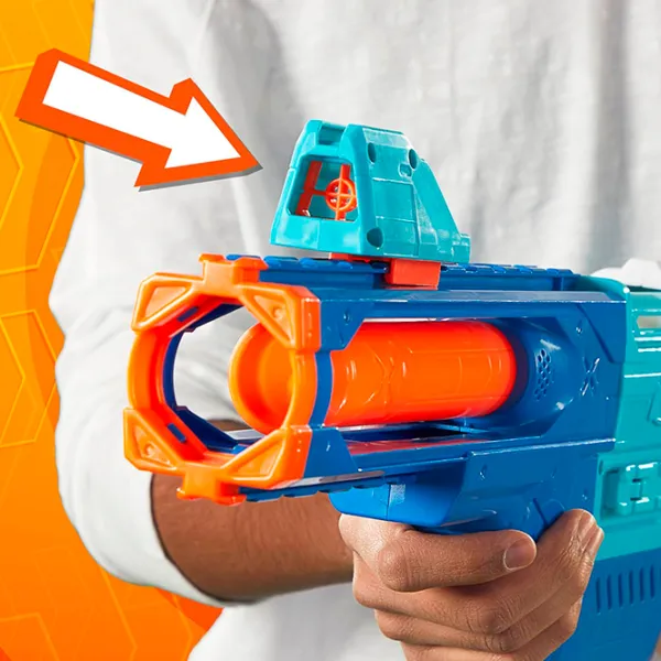 Бластер Hasbro Nerf N Series Blaster Shadow Storm F8635 8+ / Стрел / Синий photo 6 Бластер Hasbro Nerf N Series Blaster Shadow Storm F8635 8+ / Стрел / Синий photo 6