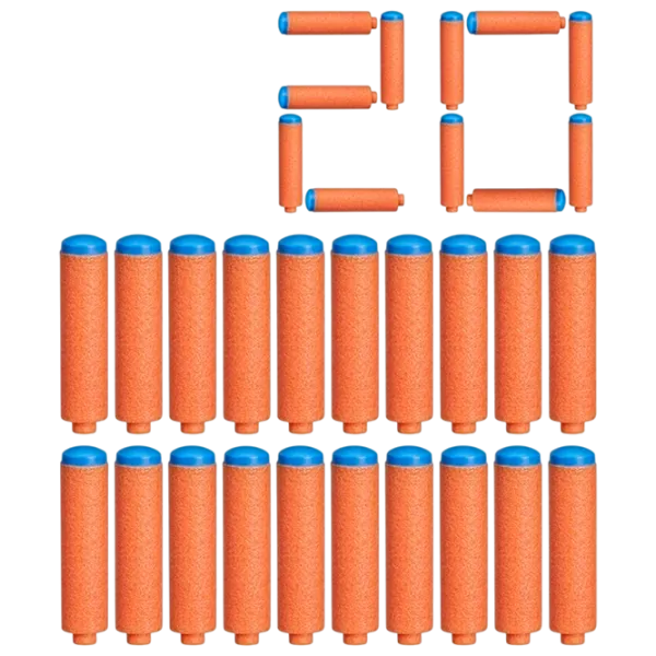 Боеприпасы Hasbro Nerf N Series Refill F8640 8+ / / Оранжевый photo 1