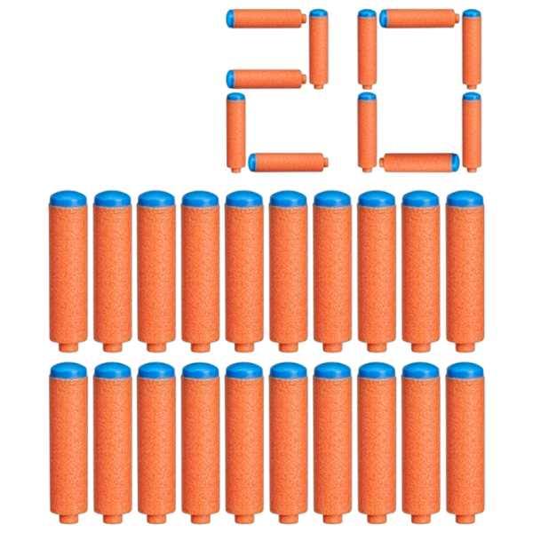 Боеприпасы Hasbro Nerf N Series Refill F8640 8+ / / Оранжевый photo 1