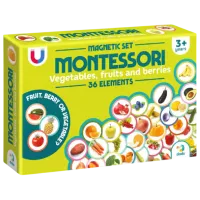 Joc educativ DoDo Vegetables, fruits, and berries 3+/ Magnetic 