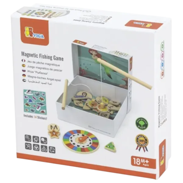 Joc de masă VIGA Magnetic Fishing 3+/ Magnetic  photo 1 Joc de masă VIGA Magnetic Fishing 3+/ Magnetic  photo 1