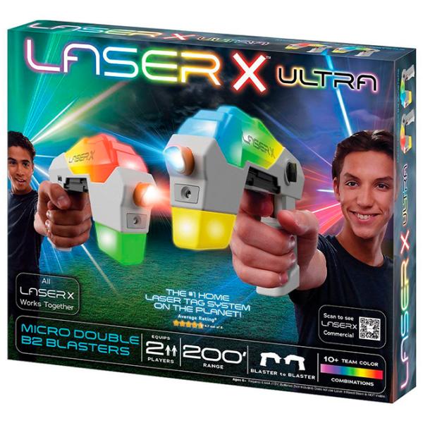 Игрушечное оружие LaserX Ultra Micro Double B2 87551 6+ / Лазер / Серый photo 7