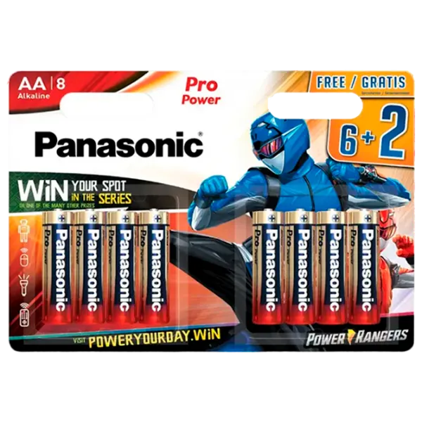 Батарейка Panasonic PRO Power LR6 1.5 В / 8 шт. photo 1