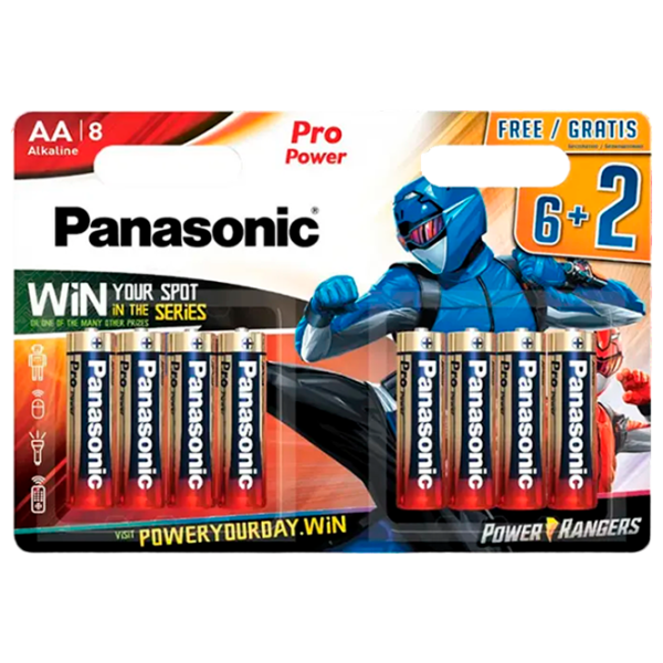 Батарейка Panasonic PRO Power LR6 1.5 В / 8 шт. photo 1