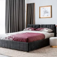 Кровать StillFerro Jasmine 160 x 200 см / ЛДСП / Разноцветный