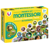 Joc educativ DoDo Animal families: farm 3+/ Magnetic 