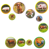 Joc educativ DoDo Animal families: farm 3+/ Magnetic photo 2