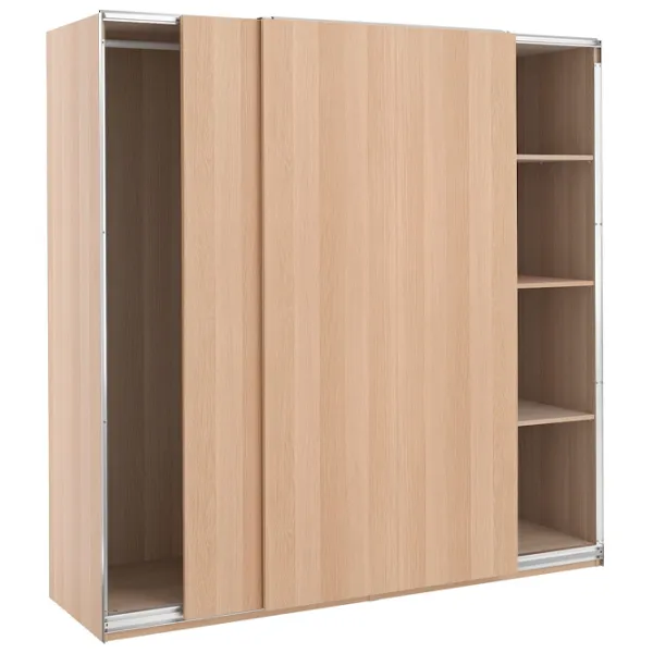 Шкаф Ikea Pax/Hasvik 200 x 66см x 201.2 / ДСП / Дуб photo 2