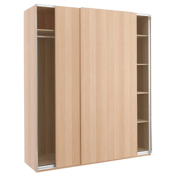 Шкаф Ikea Pax/Hasvik 200 x 66см x 236.4 / ДСП / Дуб photo 3