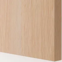 Шкаф Ikea Pax/Hasvik 200 x 66см x 236.4 / ДСП / Дуб photo 5