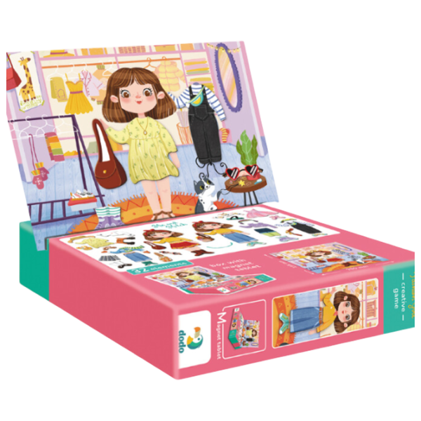 Развивающий набор DoDo Stylish girl 3+/ Магнитный photo 4
