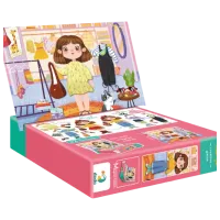 Joc educativ DoDo Stylish girl 3+/ Magnetic photo 4