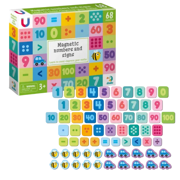 Развивающий набор DoDo Figures and signs 3+/ Магнитный photo 2