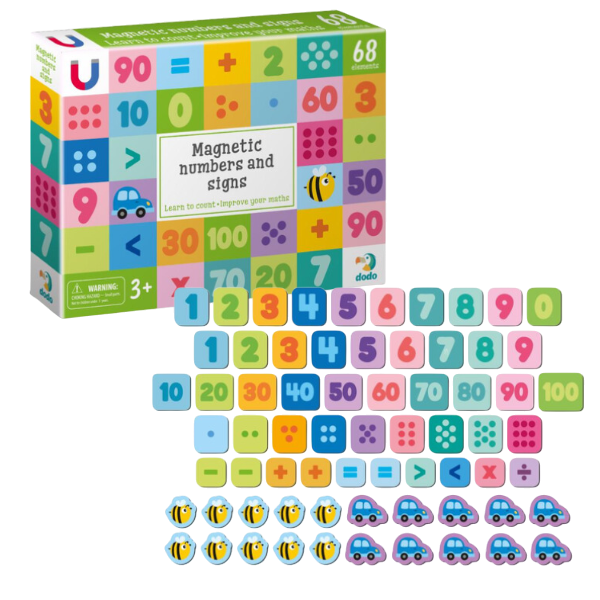 Развивающий набор DoDo Figures and signs 3+/ Магнитный photo 2