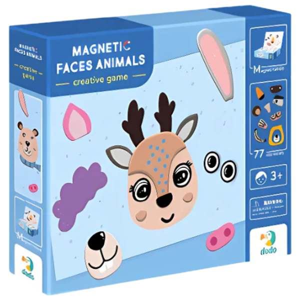 Joc educativ DoDo Faces 3+/ Magnetic  photo 1
