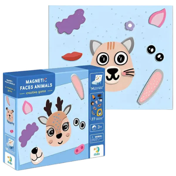 Joc educativ DoDo Faces 3+/ Magnetic  photo 2