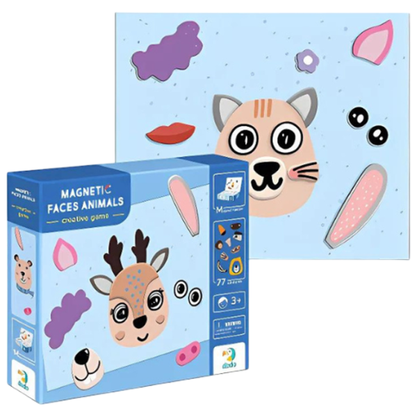 Joc educativ DoDo Faces 3+/ Magnetic  photo 2